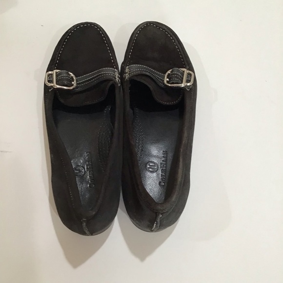 Cole Haan leather slip on loafers size 7.5 B Black flats - Picture 4 of 5